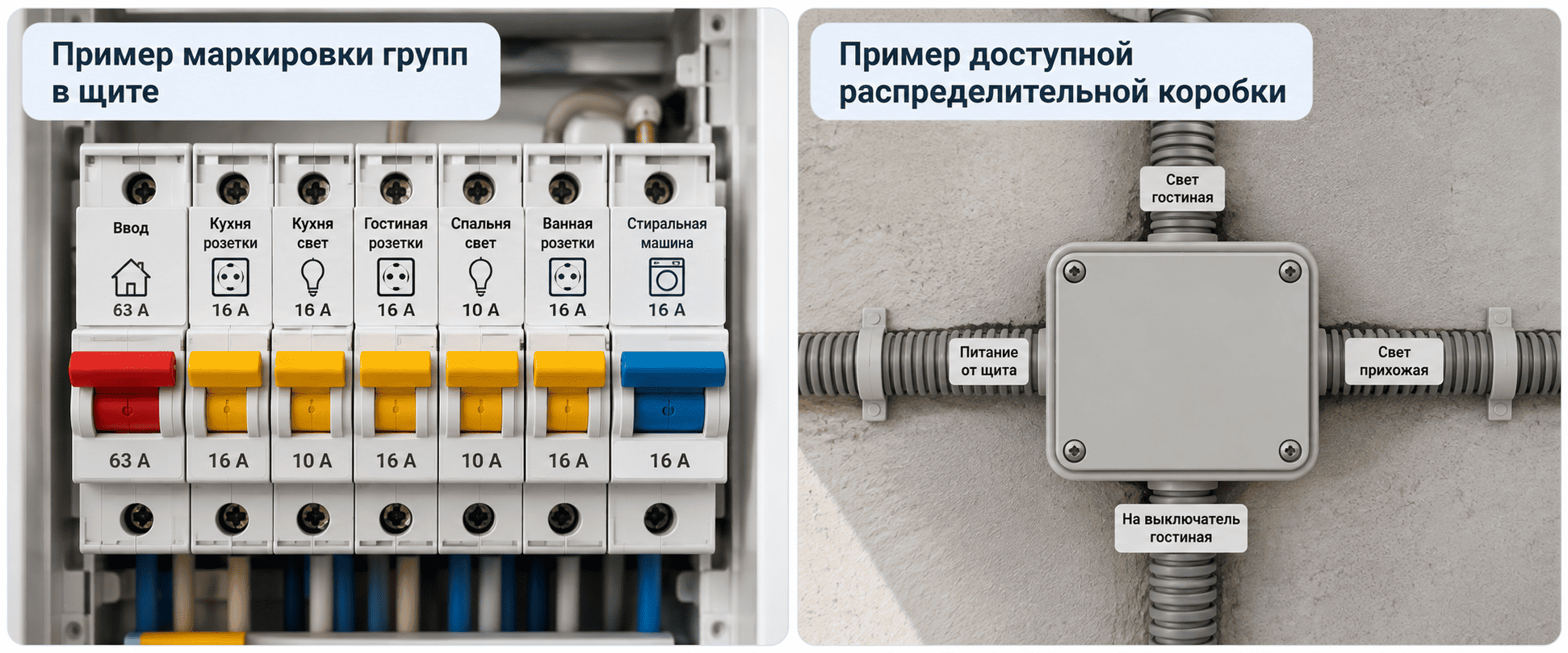 маркировка кабеля примеры