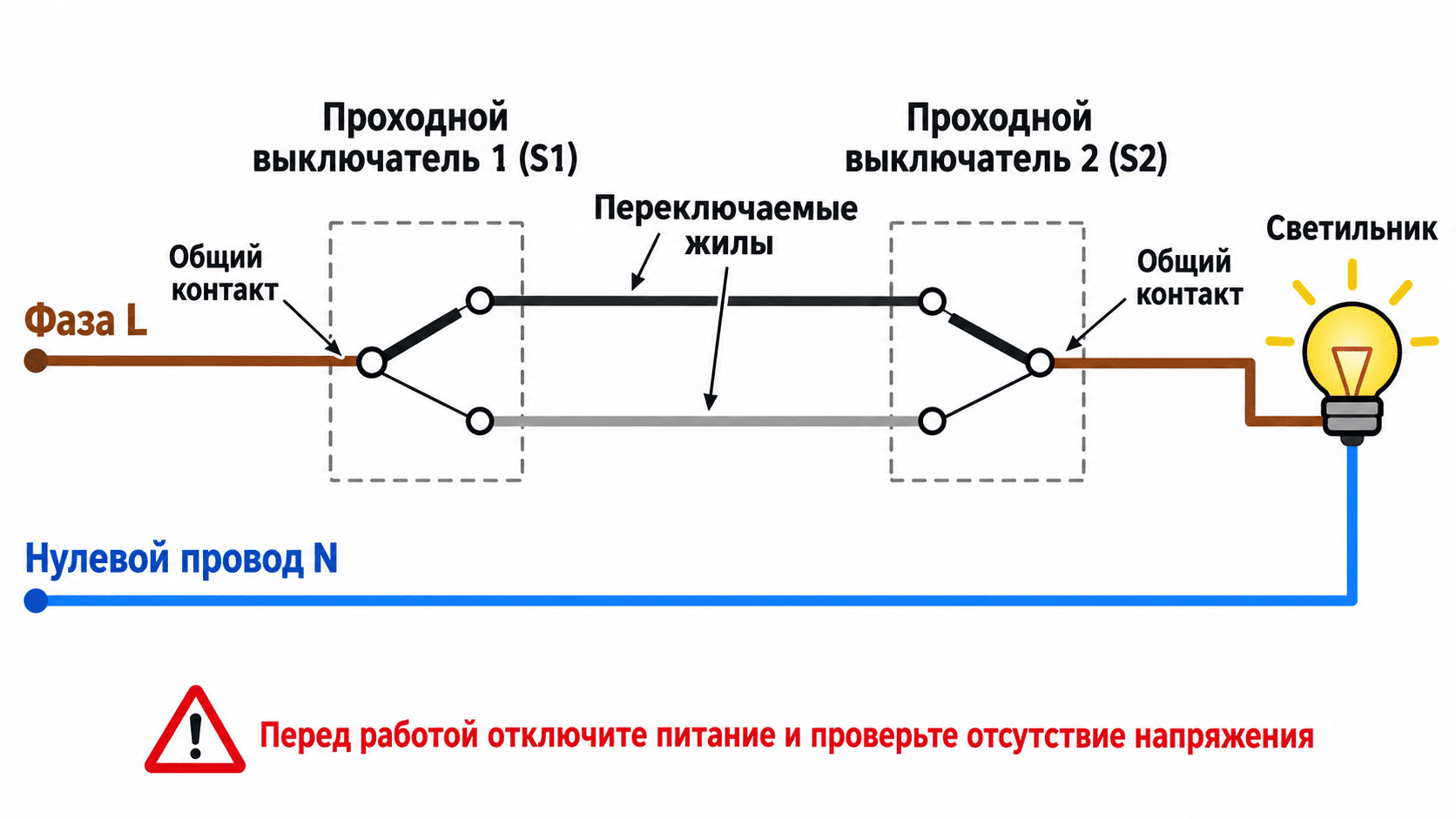 схема подключения