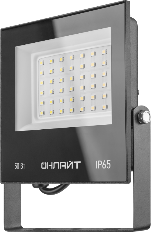 прожектор светодиодный 71 659 ofl-50-4k-bl-ip65-led 50вт 4000к ip65 4000лм черн. онлайт 71659 от магазина Штепсель и батарейка.
