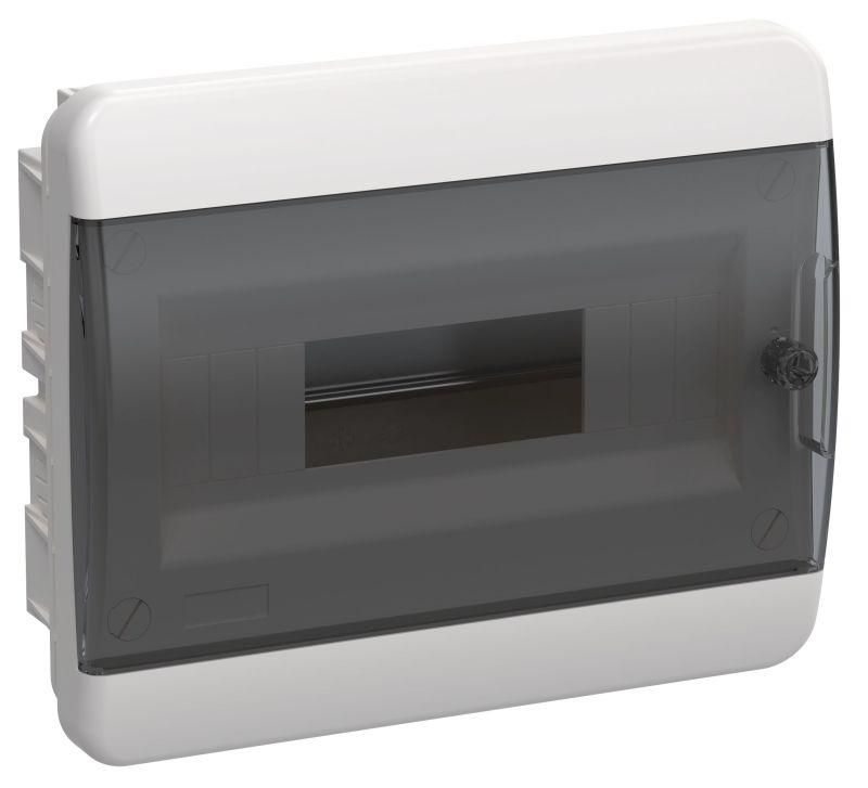 корпус щрв-п-12 tekfor ip41 черн. прозр. дверь пластик. iek tf5-kp12-v-12-41-k01-k03 от магазина Штепсель и батарейка.