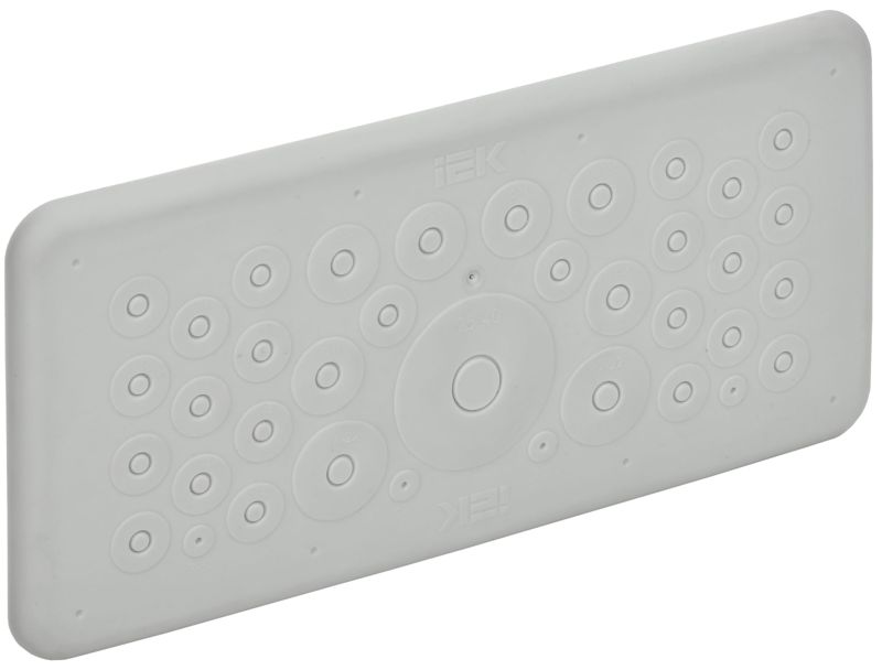 ввод кабельный мембранный 37 отверст. d3-40мм ip65 titan iek ti-02d-mc-037-65 от магазина Штепсель и батарейка.