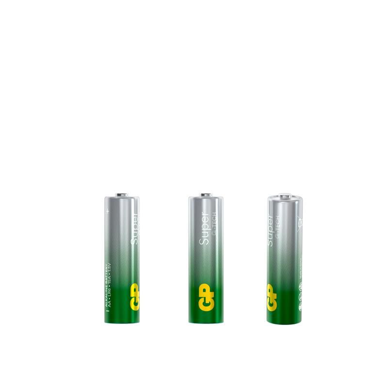 элемент питания алкалиновый aa/lr6 1.5в super alkaline g-tech 15aa21-2crsbc6 36/720 (блист.6шт) gp 1228 от магазина Штепсель и батарейка.