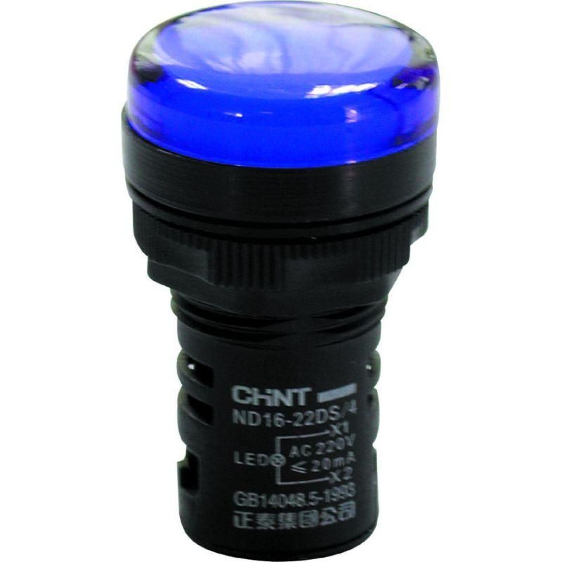 индикатор nd16-22ds/2 ac/dc 24в (r) син. chint 592937 от магазина Штепсель и батарейка.