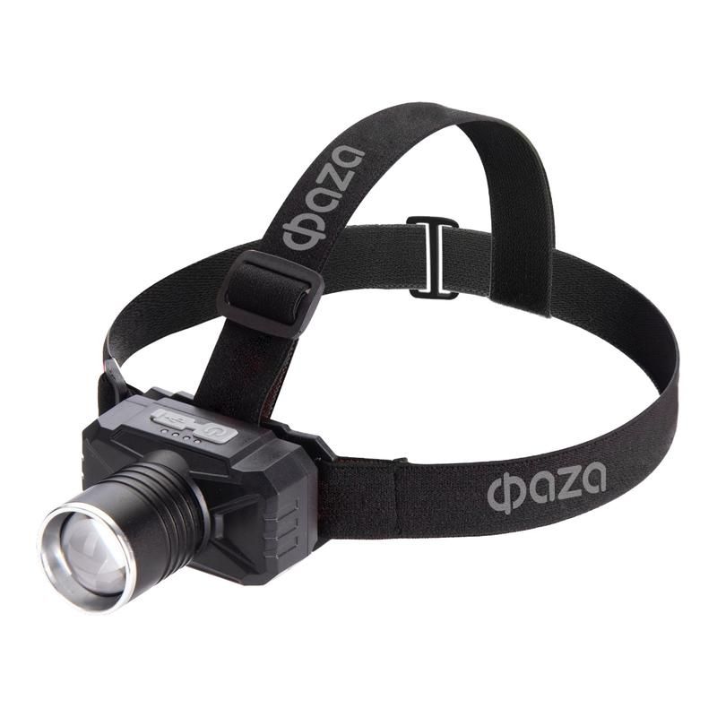 фонарь аккумуляторный налобный фаzа accufh2 -l10wz 10вт 5500-6500к (zoom 4режима) ip42 фаzа 5061545 от магазина Штепсель и батарейка.