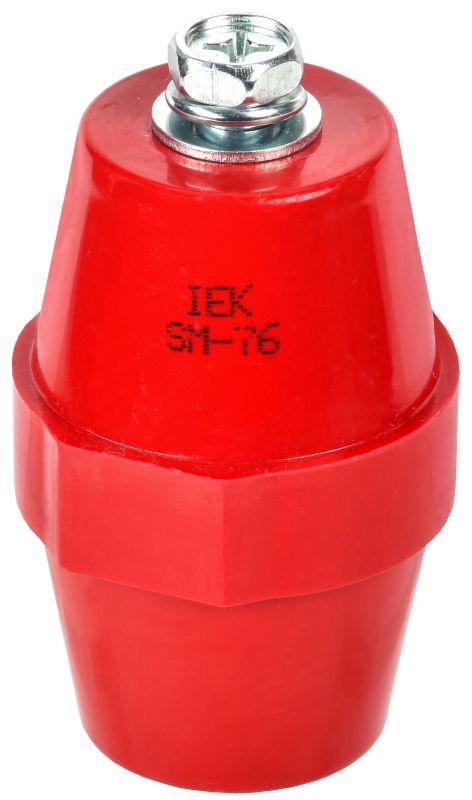 изолятор sm76 (м10) силовой с болтом iek yis11-76-25-b от магазина Штепсель и батарейка.