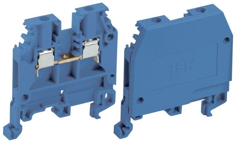 зажим наборный зни-2.5кв.мм (jxb24а) син. iek yzn10-002-k07 от магазина Штепсель и батарейка.