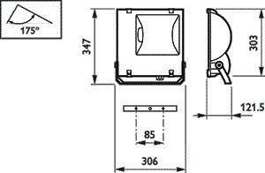 светильник rvp151 mhn-td70w ic a 70вт rx7s ip65 philips 910503695018 от магазина Штепсель и батарейка.
