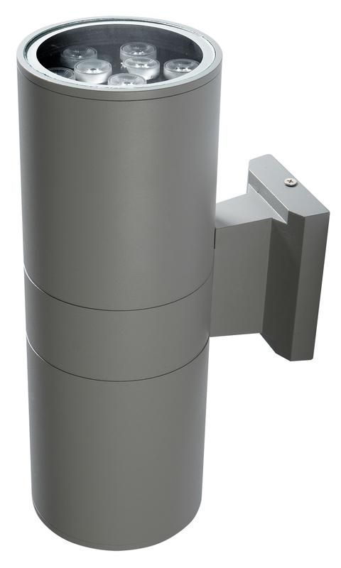 светильник светодиодный архитектурный pwl-300110/30d 2х9вт 6500к gr ip65 фасадный исполнение двухсторон. сер. pro jazzway 2857941b от магазина Штепсель и батарейка.
