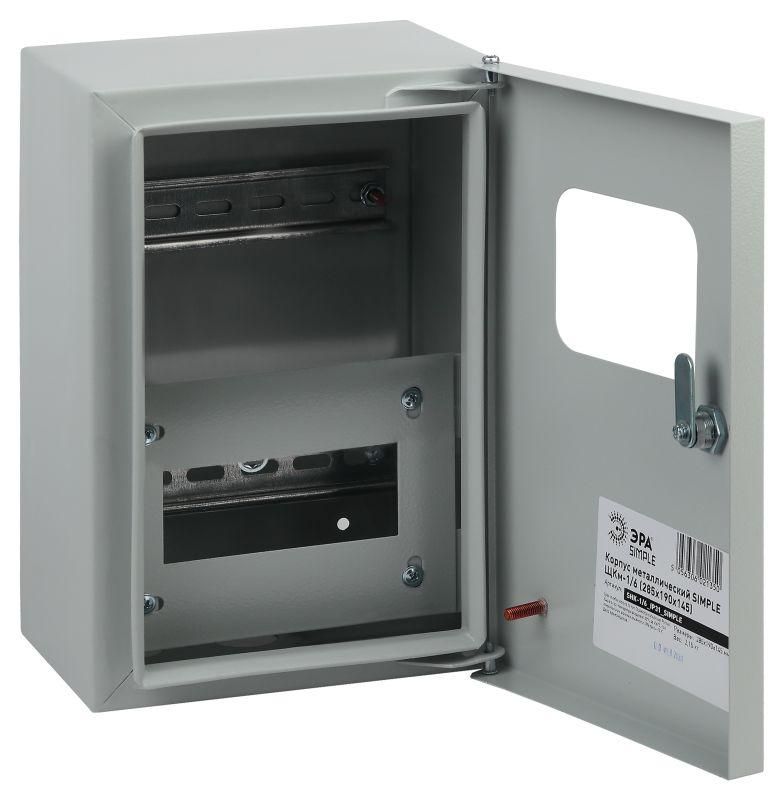 корпус металлический щурн-1/6 285х190х145 ip31 no_simple_stm_shk-1/6_ip31 эра б0041651 от магазина Штепсель и батарейка.