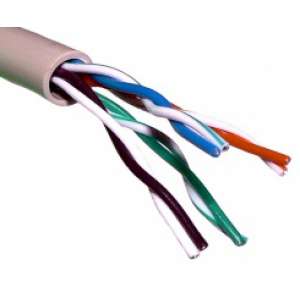 кабель utp 4pr 24awg, cca, cat5e, pvc серый proconnect , бухта 305м 01-0043-3 от магазина Штепсель и батарейка.