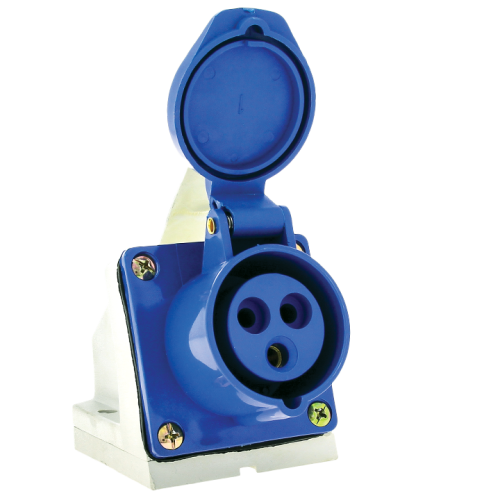 розетка наружной установки 32а 220в 2p+ре ip44 (123) ekf ps-123-32-220 от магазина Штепсель и батарейка.