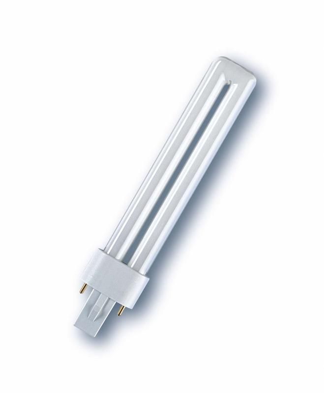 лампа люминесцентная компакт. dulux s 11вт/840 g23 (инд. упак.) osram 4099854123382 от магазина Штепсель и батарейка.