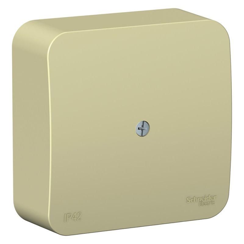 коробка распределительная оп blanca 16а 250в ip42 беж. se blnrk000017 от магазина Штепсель и батарейка.