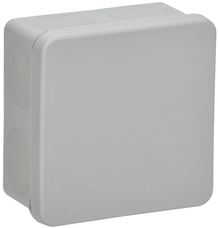 коробка распаячная оп км42455 100х100х50мм ip67 8 вводов сер. iek uko21-100-100-050-k41-66 от магазина Штепсель и батарейка.