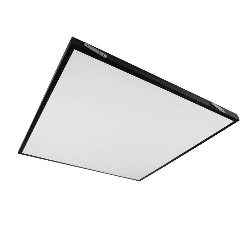 светильник светодиодный дво ppl 588/g opal 40вт 4000к ip40 588х588х25мм black грильято pro jazzway 5062023 от магазина Штепсель и батарейка.