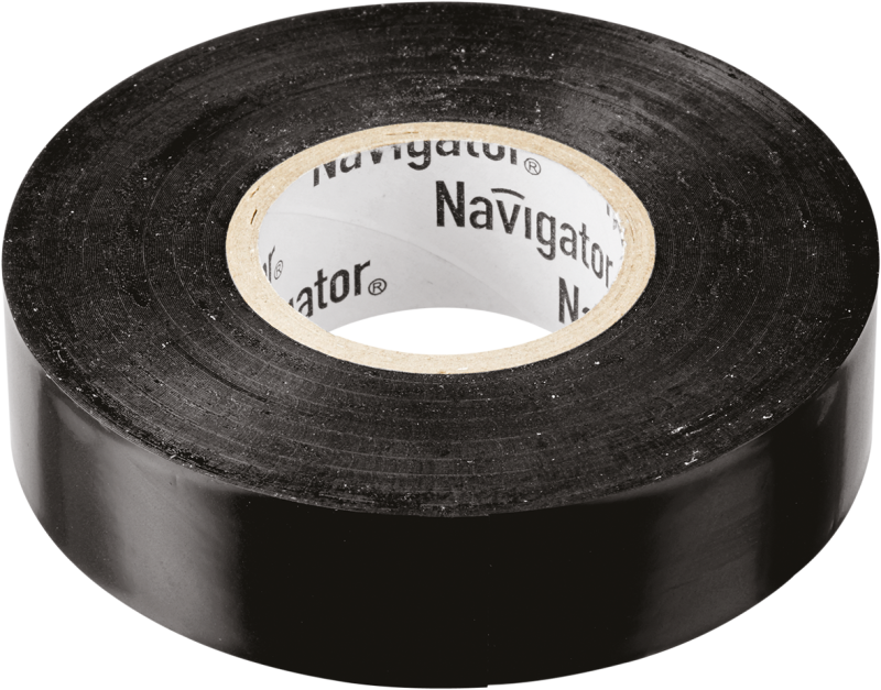 изолента пвх 15мм (рул.20м) черн. nit-b15-20/bl navigator 71103 от магазина Штепсель и батарейка.