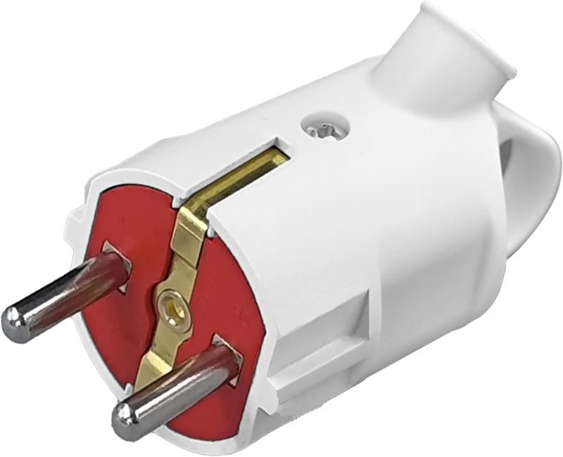 вилка aria с заземл. с ручкой arvia 40 01 1000 003 от магазина Штепсель и батарейка.