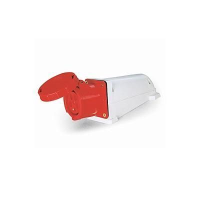 розетка стационарная оп ppc 135 63а 5п 3р+ре+n 380в ip67 pro jazzway 5072794 от магазина Штепсель и батарейка.