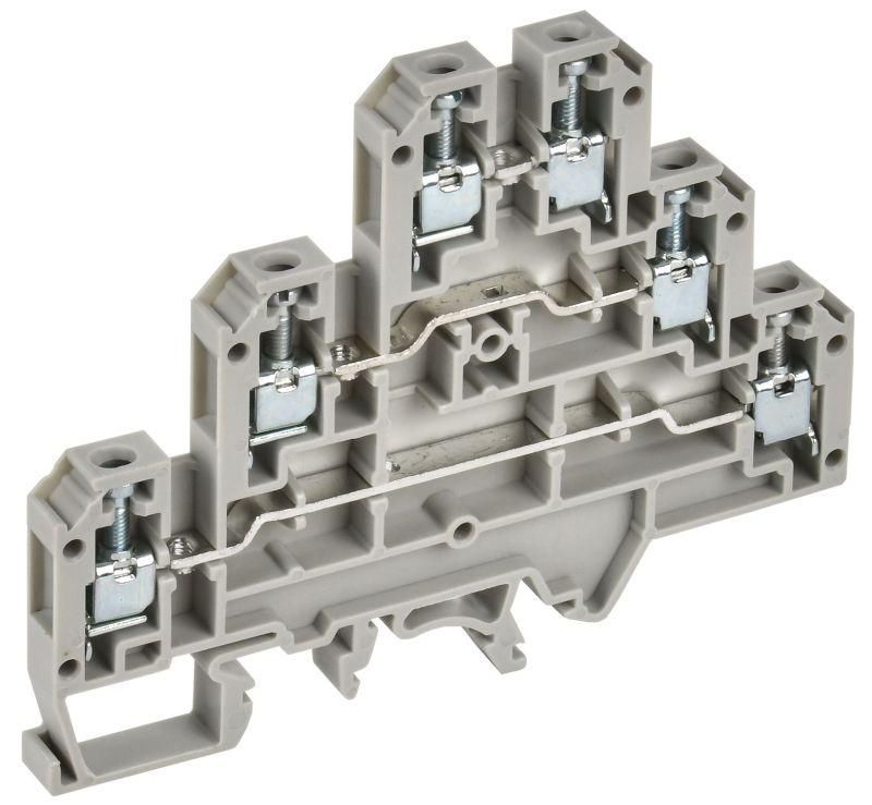 колодка клеммная cts-ml 3 ур. 2.5кв.мм сер. iek yct13-00-3-k03-002 от магазина Штепсель и батарейка.