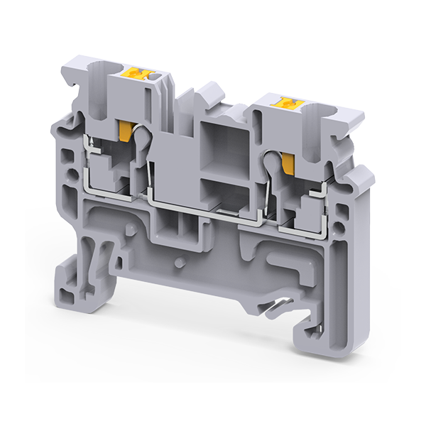 клемма проходная push-in opticlip cp-2.5-i-24а (0.2-2.5) сер. кэаз 331838 от магазина Штепсель и батарейка.