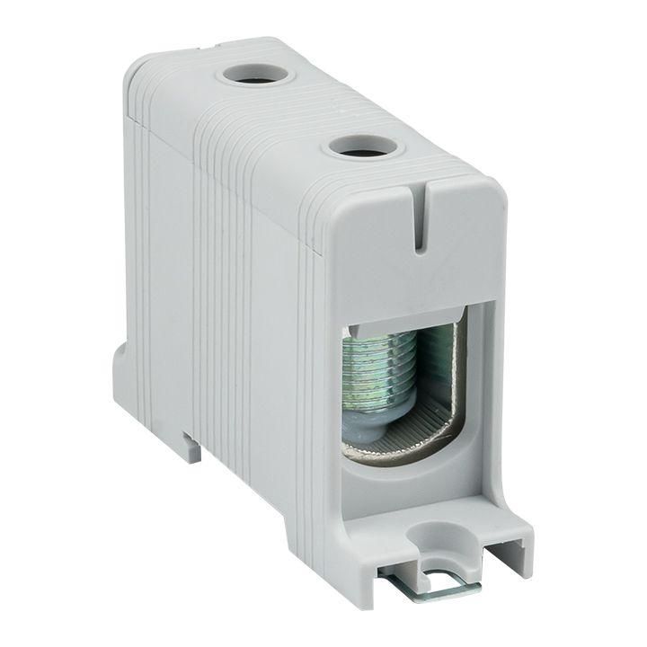 клемма силовая вводная ксв 35-150кв.мм сер. ekf plc-kvs-35-150-gray от магазина Штепсель и батарейка.