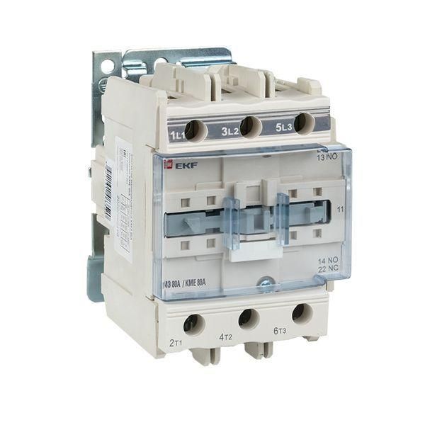 контактор кмэ 80а кат. 380в ac 1но+1нз ekf ctr-s-80-380 от магазина Штепсель и батарейка.