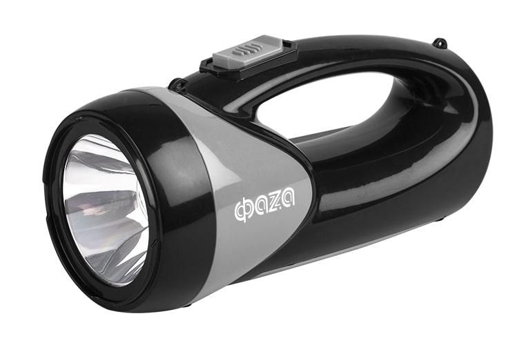 фонарь аккумуляторный универсальный accuf8-l1w/l12-bk 1вт 100лм + боков. панель 12х0.5вт 110лм аккум. 0.9а.ч зу: 220в/12в ip20 черн. фаzа 5008908 от магазина Штепсель и батарейка.