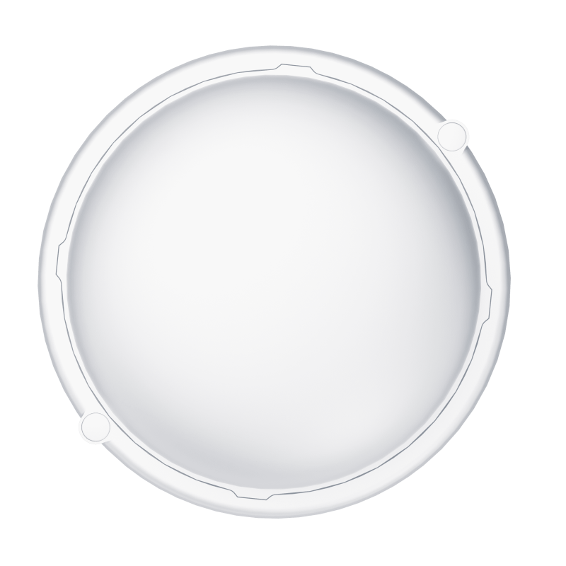 светильник светодиодный 90 237 obl-r5-12-4k-wh-ip65-led 12вт 4000к ip65 1180лм жкх круг пластик бел. онлайт 90237 от магазина Штепсель и батарейка.