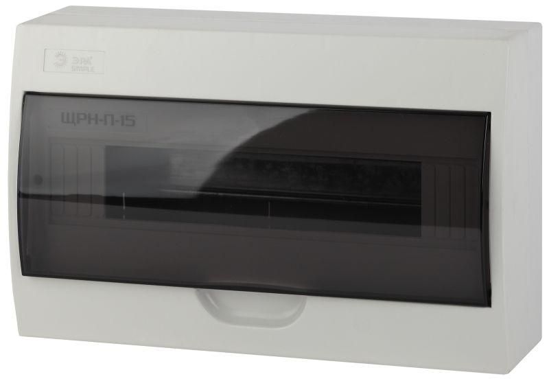 бокс щрн-п-15 мод. навесной пластик ip41 simple no-box_simple-plastic_15_surface эра б0041526 от магазина Штепсель и батарейка.