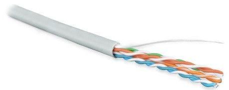 кабель витая пара u/utp кат.5e 4х2х24awg solid lszh нг(а)-hf uutp4-c5e-s24-in-lszh-gy-305 сер. (м) hyperline 42045 от магазина Штепсель и батарейка.