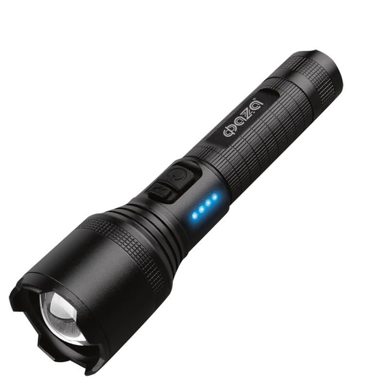 фонарь аккумуляторный accuf1-l15wz-bk 15вт xhp60 800лм li-ion 18650 3.7в 1200мач (5режимов; с функцией zoom; кабель usb-type-c в комплекте) черн. ipx4 фаzа 5050402 от магазина Штепсель и батарейка.