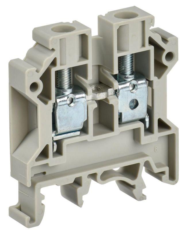 колодка клеммная cts armafix 6кв.мм сер. iek yct10-00-k03-006 от магазина Штепсель и батарейка.
