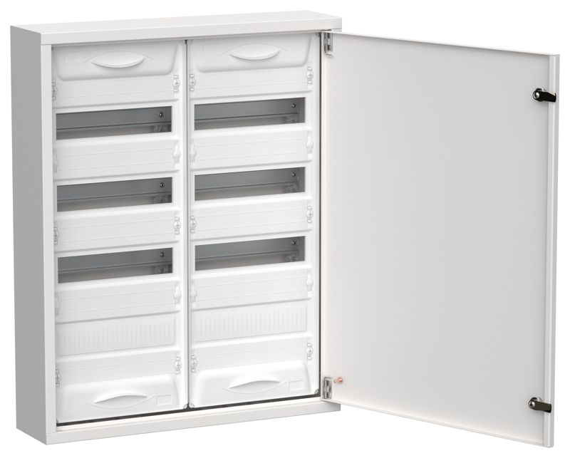 корпус щрн-96 (2х48) titan 5 710х570х140 ip31 метал. бел. iek ti5-50-n-2x048-31 от магазина Штепсель и батарейка.