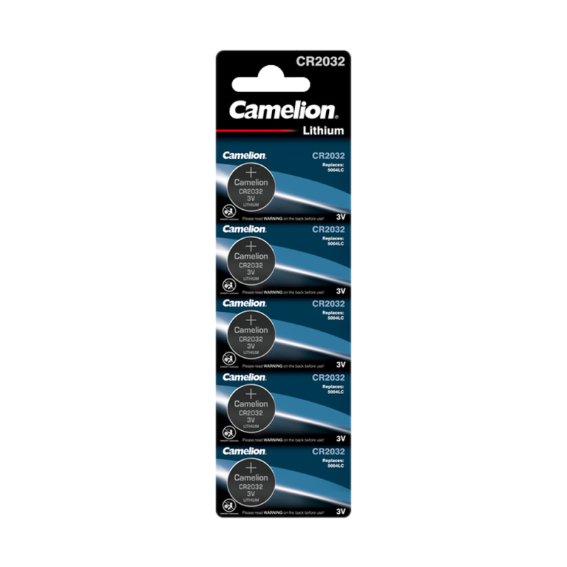элемент питания литиевый cr2032 bl-5 (блист.5шт) camelion 1595 от магазина Штепсель и батарейка.