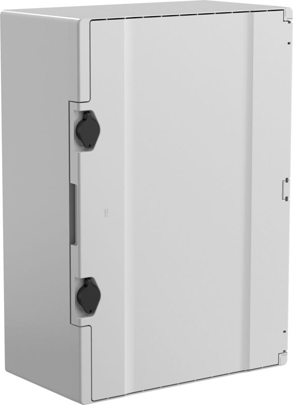 корпус щмпп 500х350х190мм ip66 пластик. tetra iek tr5-12-n-050-35-19-65 от магазина Штепсель и батарейка.