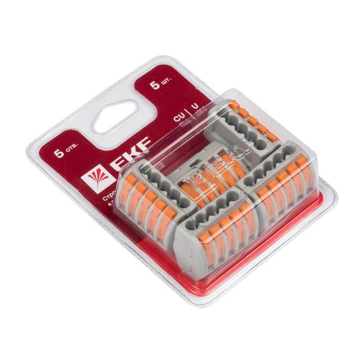 клемма строительно-монтажная смк 222-415 (блист.5шт) proxima ekf plc-smk-415b от магазина Штепсель и батарейка.