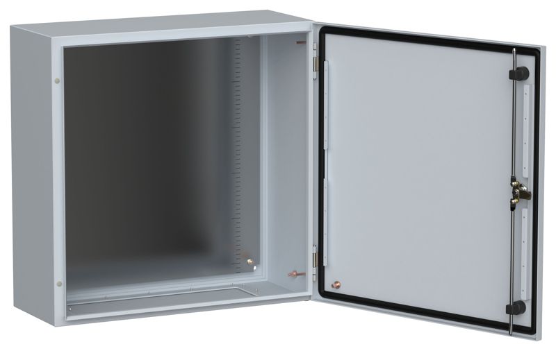 корпус щмп-60.60.25 ip66 ухл1 метал. titan 5 iek ti5-10-n-060-060-025-66 от магазина Штепсель и батарейка.