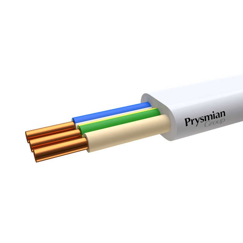 провод пввп 3х1.5 б (бухта) (м) рэк-prysmian 0703040201 от магазина Штепсель и батарейка.
