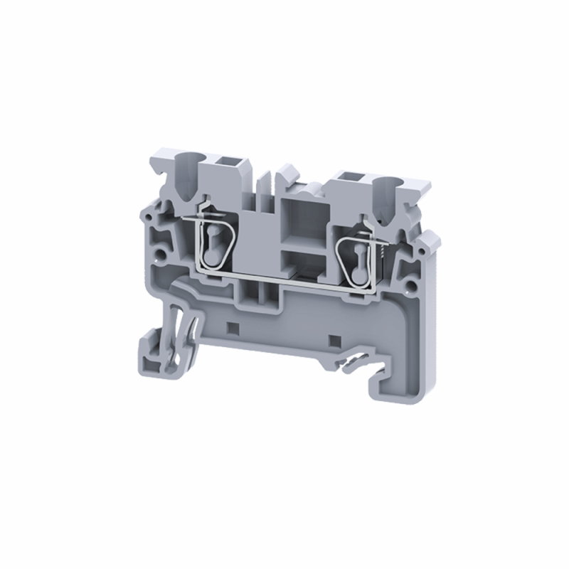 клемма проходная пружинная opticlip cх-2.5-i-24a-(0.2-2.5) сер. кэаз 289711 от магазина Штепсель и батарейка.