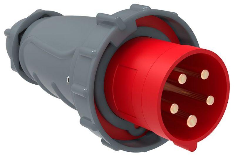 вилка эл. каб. 63а 3p+pe+n 6ч/200/346-240/415в ip67 magnum сси-035 iek psn02-063-5 от магазина Штепсель и батарейка.