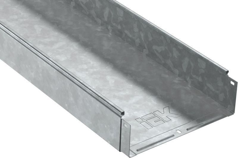 лоток листовой неперфорированный 300х100 l3000 сталь hdz iek cln10-100-300-3-m-hdz от магазина Штепсель и батарейка.