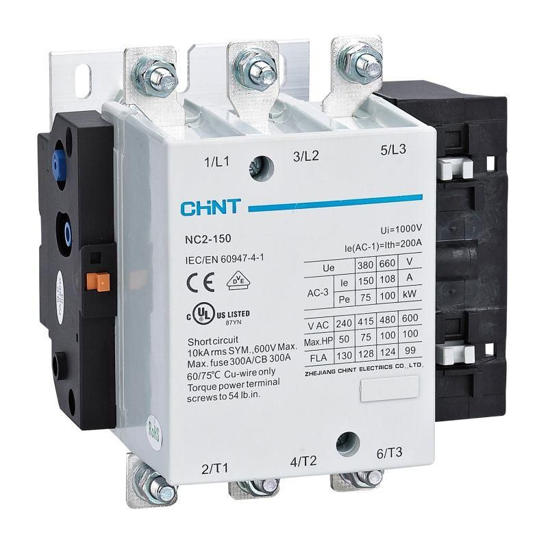 контактор nc2-150 150а кат. 380-415в ac ac-3 (r) chint 671691 от магазина Штепсель и батарейка.