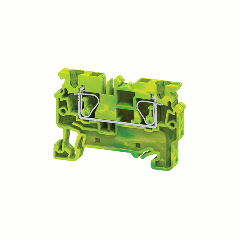 клемма заземляющая пружинная opticlip cxg-4-pe-(0.2-4) кэаз 289760 от магазина Штепсель и батарейка.