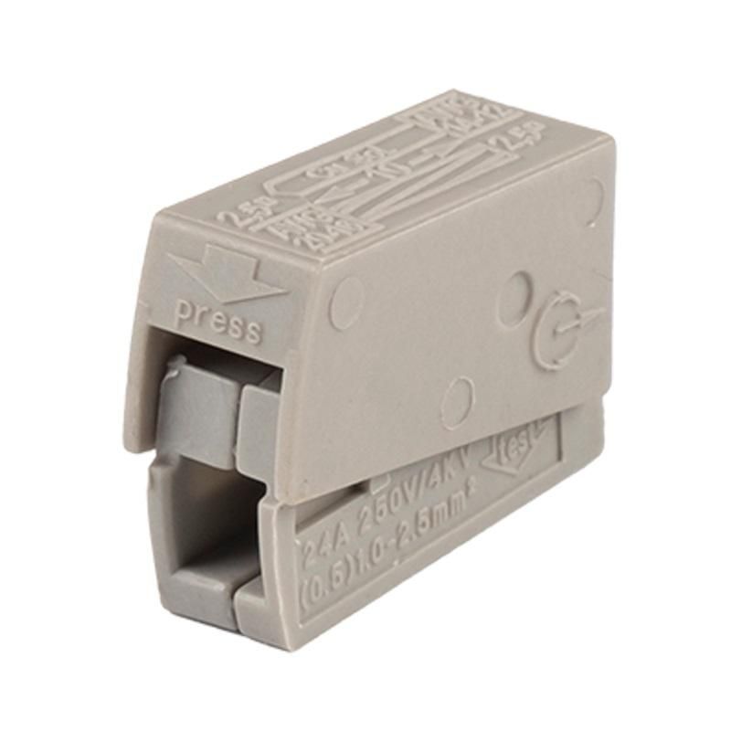 клемма монтажная для подключения светильников ptc-2p 224-101 400в 24а 0.5-2.5кв.мм jazzway 5051294 от магазина Штепсель и батарейка.