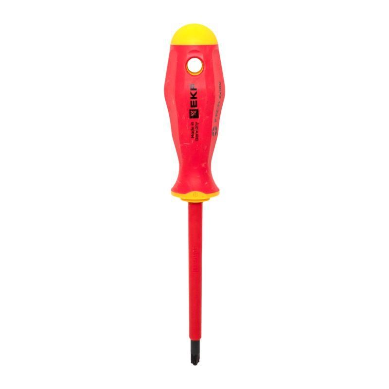 отвертка professional pz-fl2х100мм vde 1000в ekf pz-fl-2-100-pro-in от магазина Штепсель и батарейка.