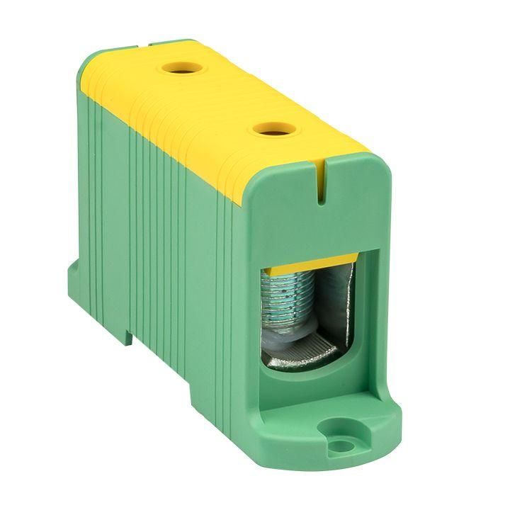 клемма силовая вводная ксв 35-240кв.мм желт./зел. ekf plc-kvs-35-240-y-green от магазина Штепсель и батарейка.