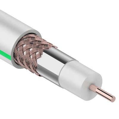кабель sat-703 в (бухта 100 м) белый proconnect от магазина Штепсель и батарейка.