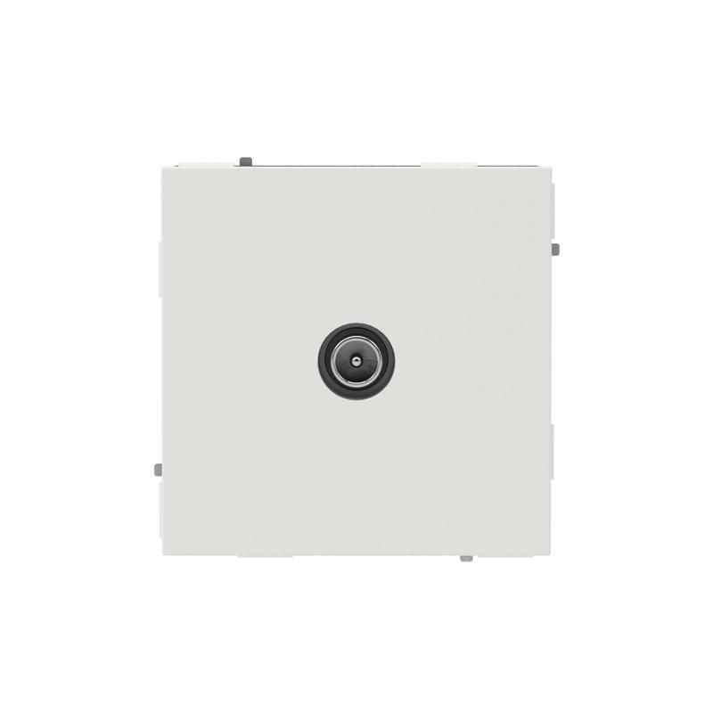 розетка телевизионная проходная tv kant бел. песок dkc 7010513 от магазина Штепсель и батарейка.