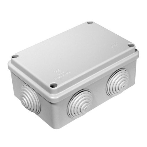 коробка распаячная оп 120х80х50 безгалогенная ip55 (64шт/коробка) промрукав 40-0340 от магазина Штепсель и батарейка.