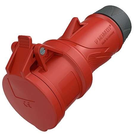 розетка кабельная 16a5п6ч400b разборный корпус ножевые клеммы ku powertop xtra ip44 mennekes 14522 от магазина Штепсель и батарейка.